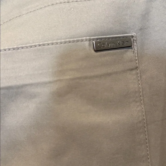 Men's Gray Pants Slim fit